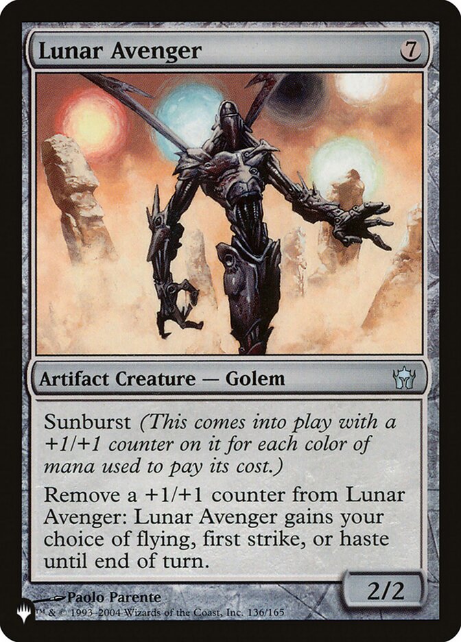 Lunar Avenger [The List] | The CG Realm