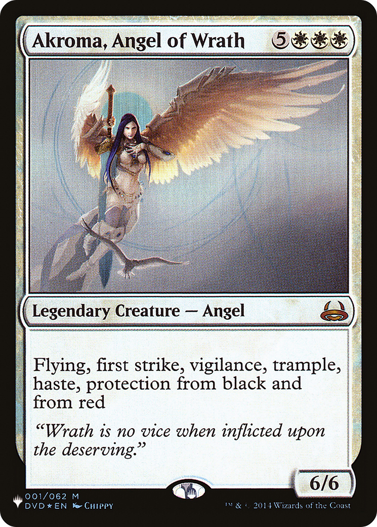 Akroma, Angel of Wrath [The List Reprints] | The CG Realm