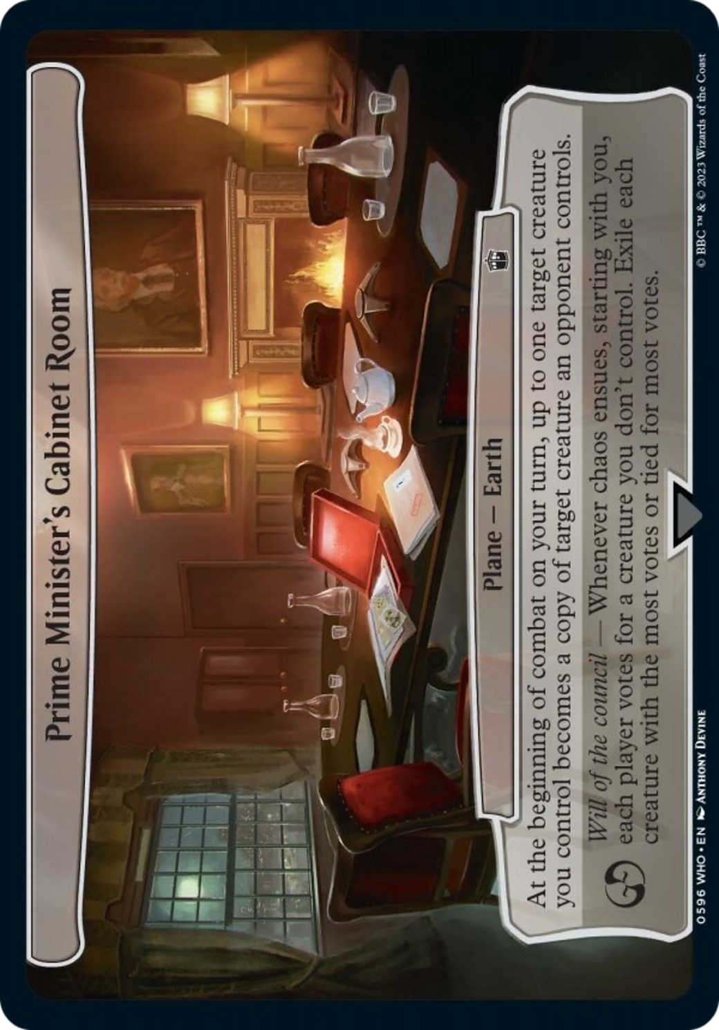 Prime Minister's Cabinet Room [Doctor Who] | The CG Realm