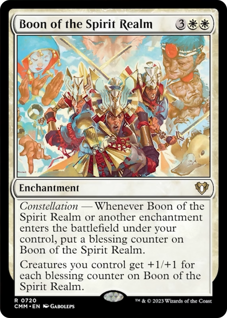 Boon of the Spirit Realm [Commander Masters] | The CG Realm