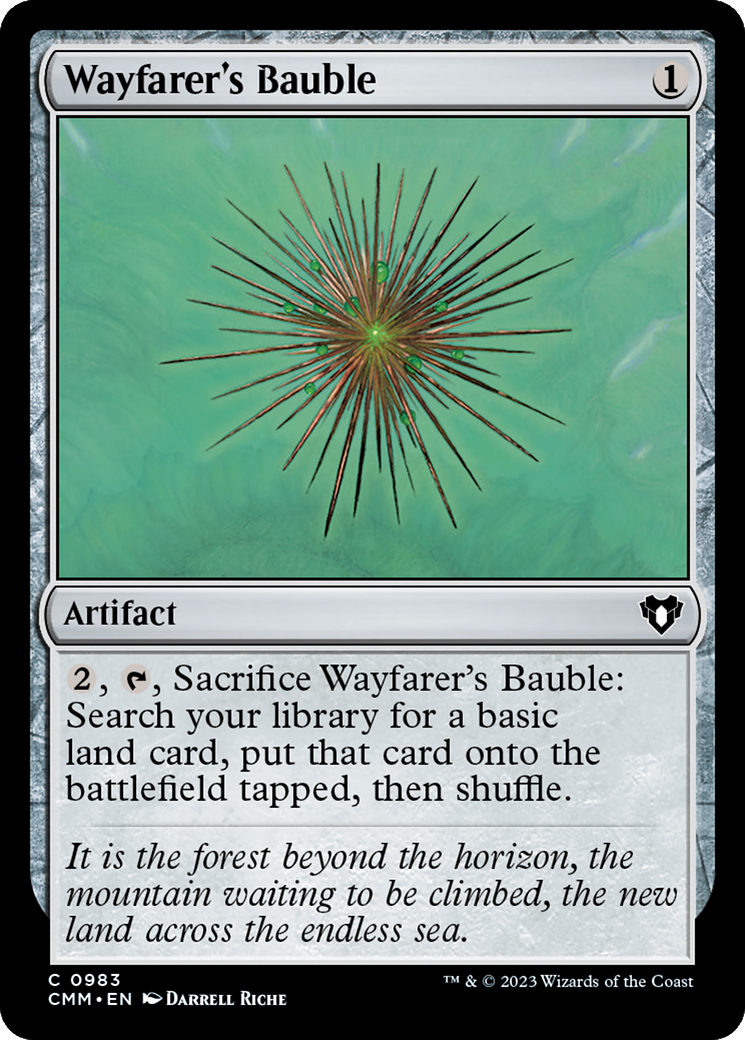 Wayfarer's Bauble [Commander Masters] | The CG Realm