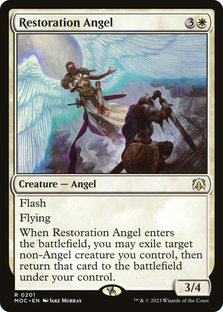 Restoration Angel [March of the Machine Commander] | The CG Realm