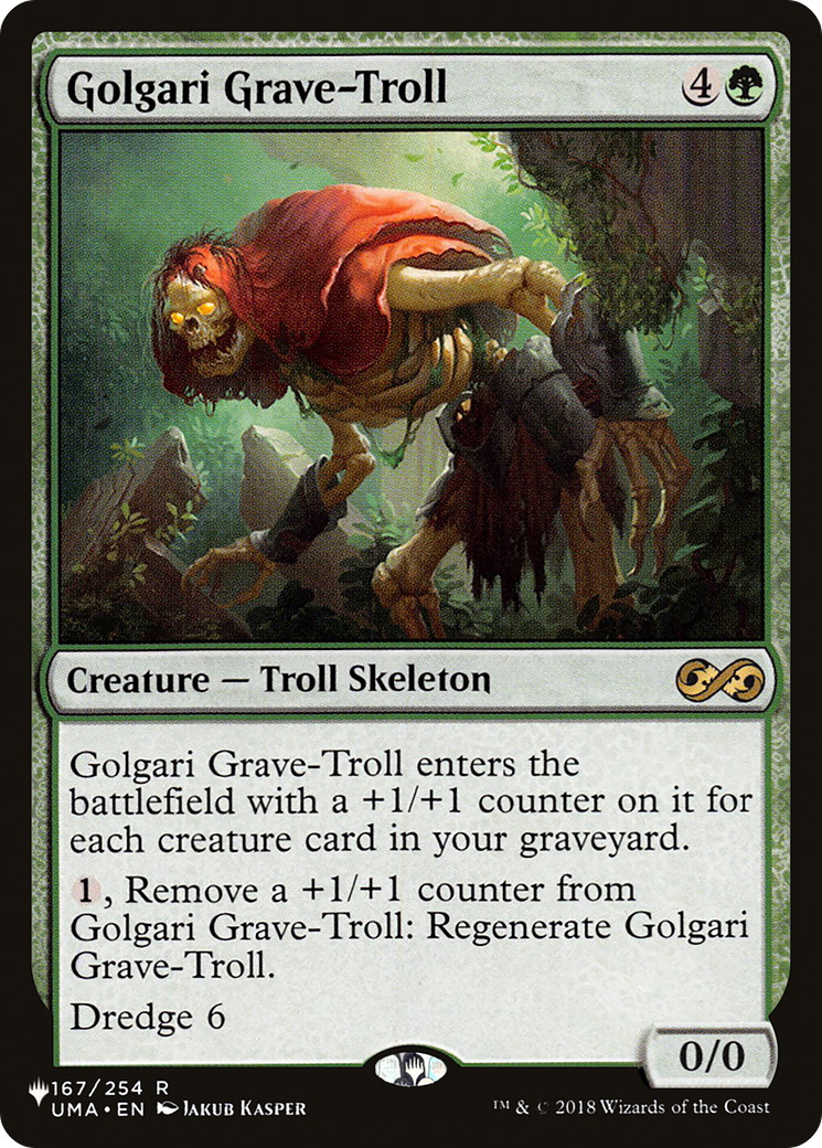 Golgari Grave-Troll [The List Reprints] | The CG Realm