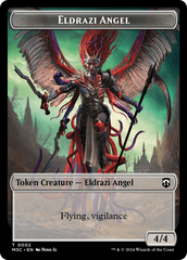 Eldrazi Angel // Copy Double-Sided Token [Modern Horizons 3 Commander Tokens] | The CG Realm