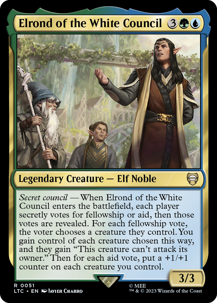 Elrond of the White Council [The Lord of the Rings: Tales of Middle-Earth Commander] | The CG Realm