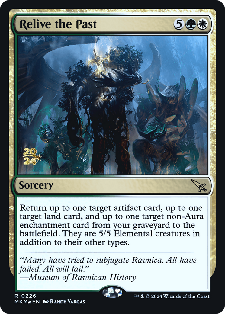 Relive the Past [Murders at Karlov Manor Prerelease Promos] | The CG Realm