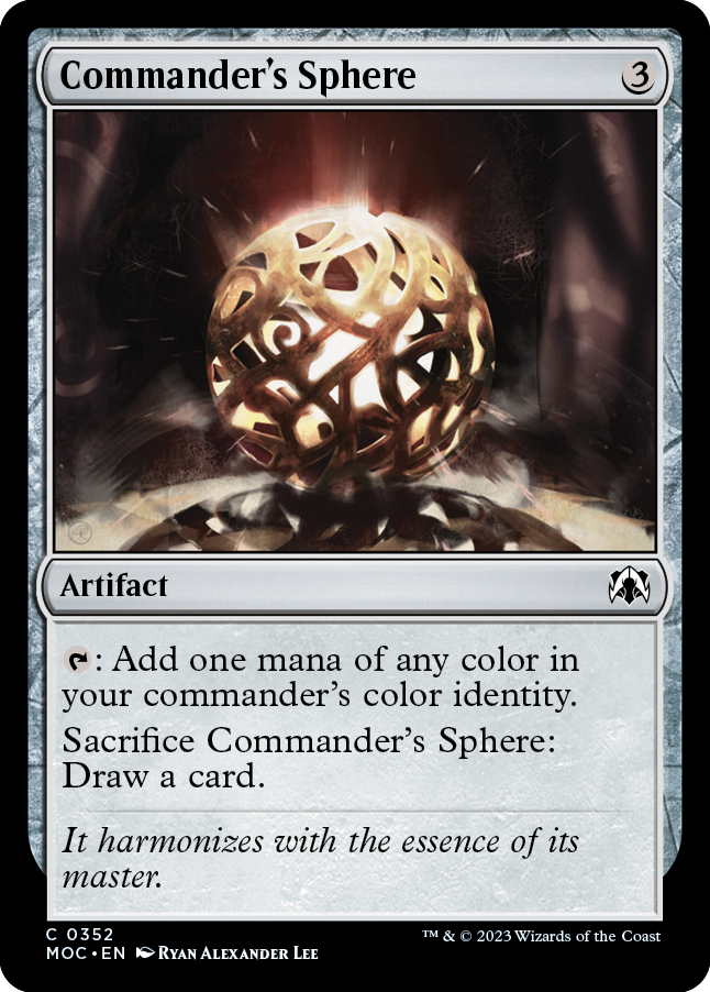 Commander's Sphere [March of the Machine Commander] | The CG Realm