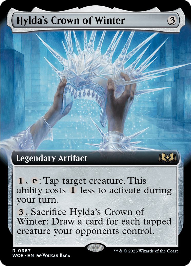 Hylda's Crown of Winter (Extended Art) [Wilds of Eldraine] | The CG Realm