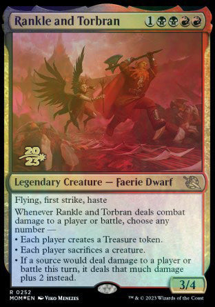 Rankle and Torbran [March of the Machine Prerelease Promos] | The CG Realm