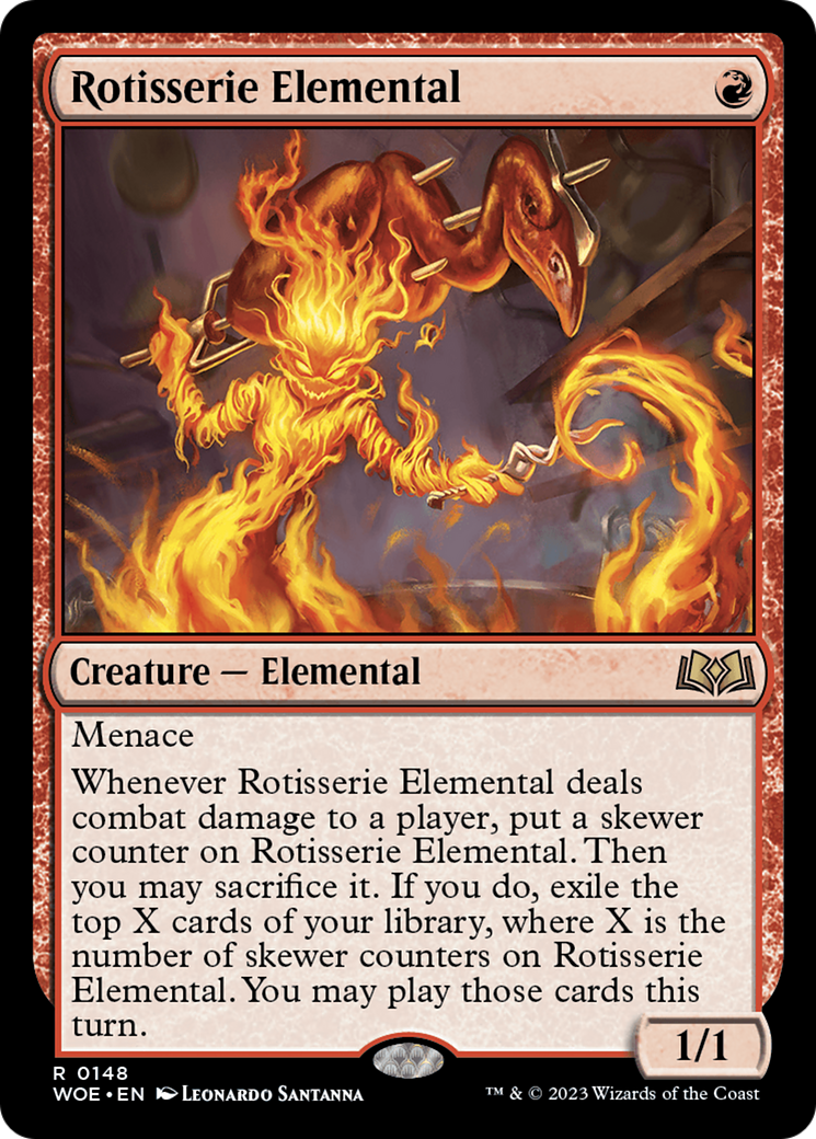 Rotisserie Elemental [Wilds of Eldraine] | The CG Realm