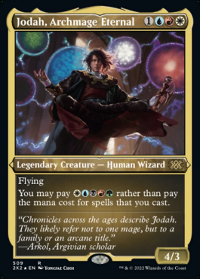 Jodah, Archmage Eternal (Foil Etched) [Double Masters 2022] | The CG Realm