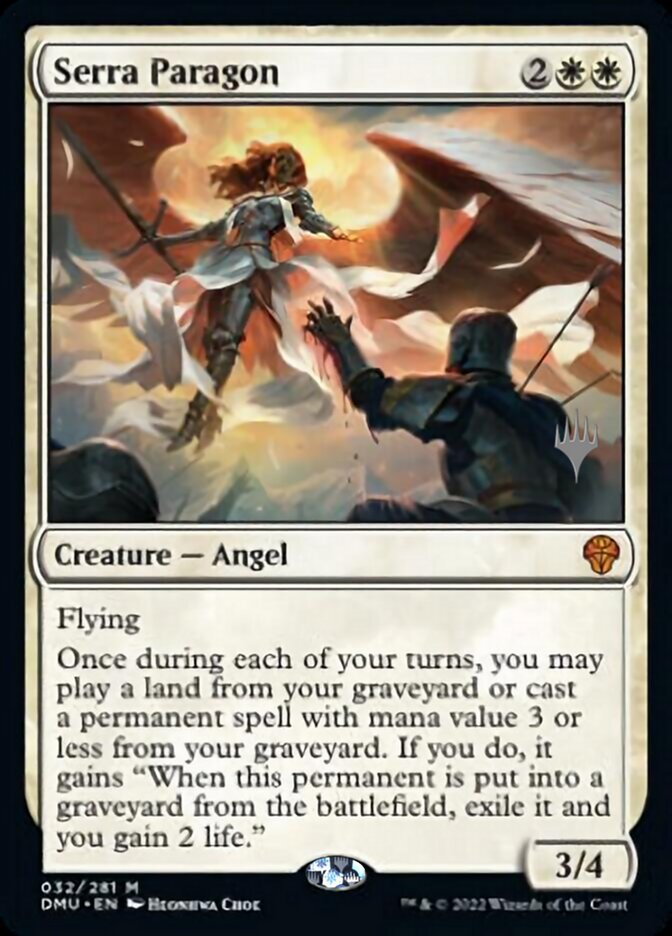 Serra Paragon (Promo Pack) [Dominaria United Promos] | The CG Realm