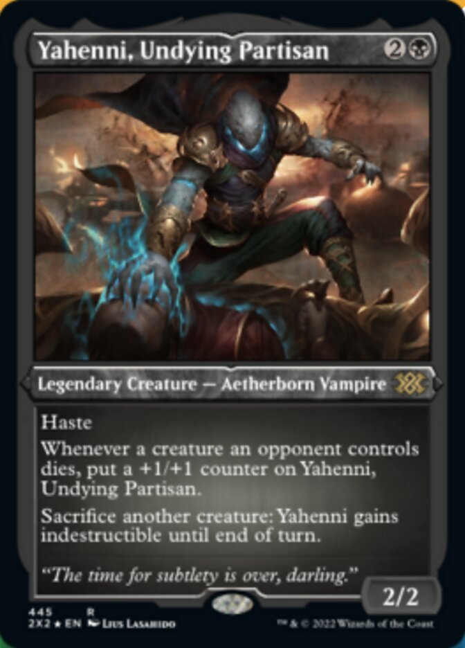 Yahenni, Undying Partisan (Foil Etched) [Double Masters 2022] | The CG Realm