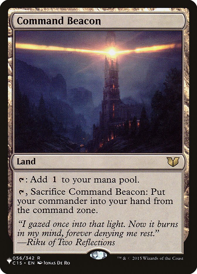 Command Beacon [The List] | The CG Realm