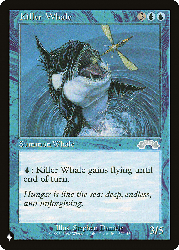 Killer Whale [The List Reprints] | The CG Realm