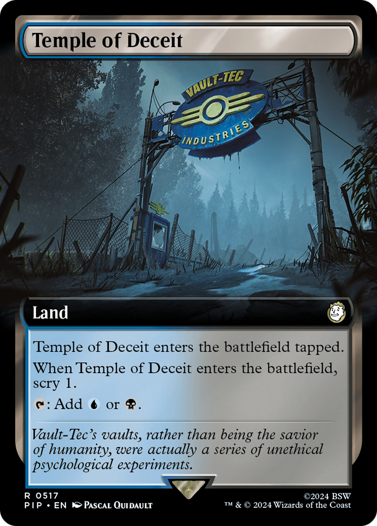 Temple of Deceit (Extended Art) [Fallout] | The CG Realm