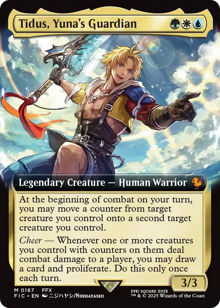 Tidus, Yuna's Guardian (Extended Art) [FINAL FANTASY Commander] | The CG Realm