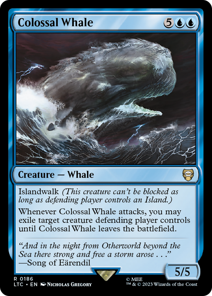 Colossal Whale [The Lord of the Rings: Tales of Middle-Earth Commander] | The CG Realm