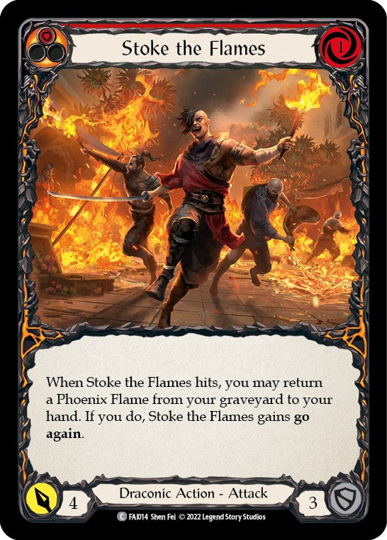 Stoke the Flames [FAI014] (Uprising Fai Blitz Deck) | The CG Realm