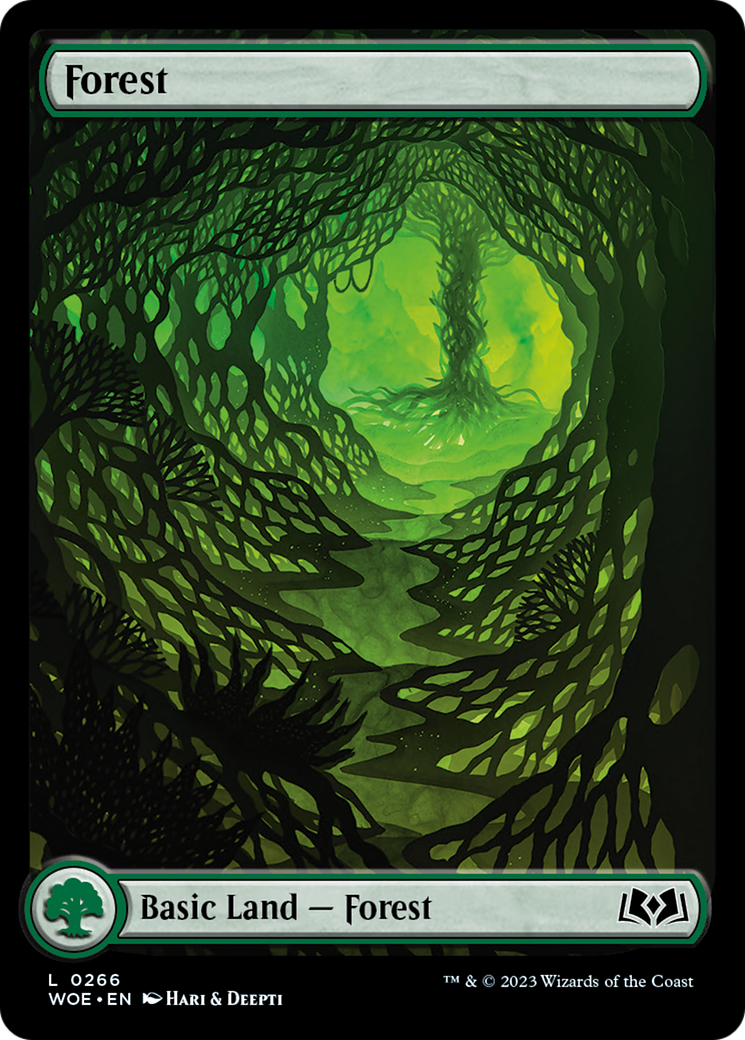 Forest (266) (Full-Art) [Wilds of Eldraine] | The CG Realm