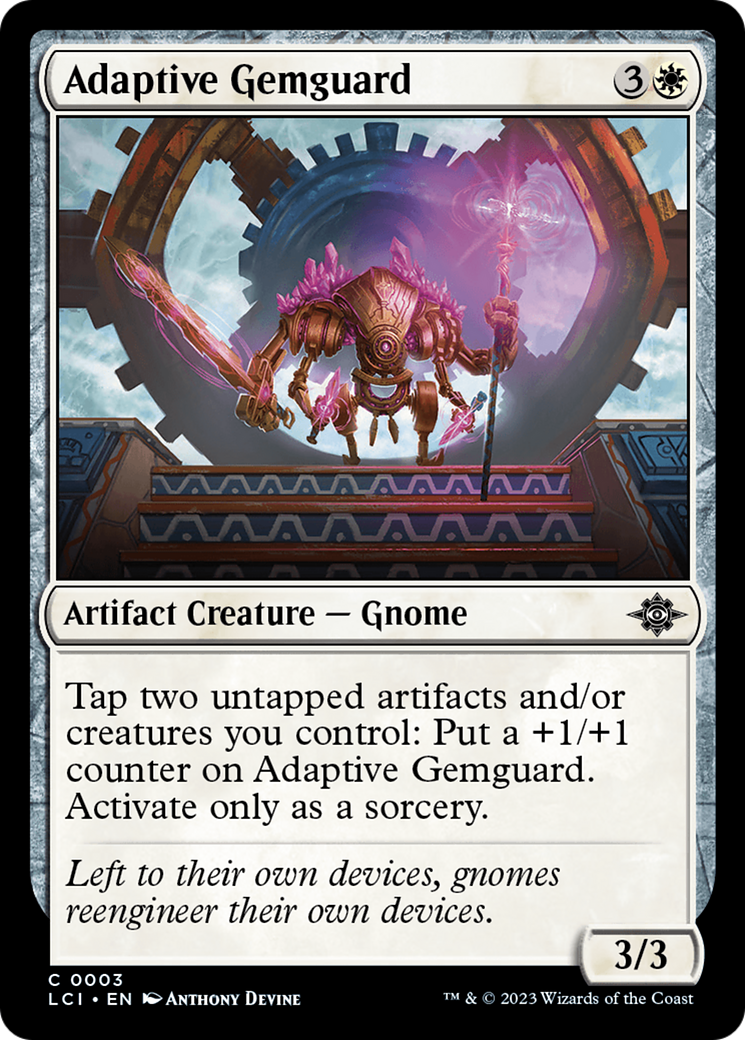 Adaptive Gemguard [The Lost Caverns of Ixalan] | The CG Realm