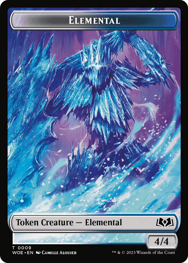 Elemental Token [Wilds of Eldraine Tokens] | The CG Realm