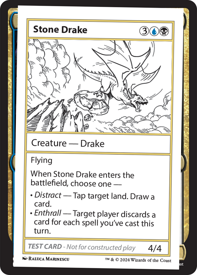 Stone Drake [Mystery Booster 2 Playtest Cards] | The CG Realm