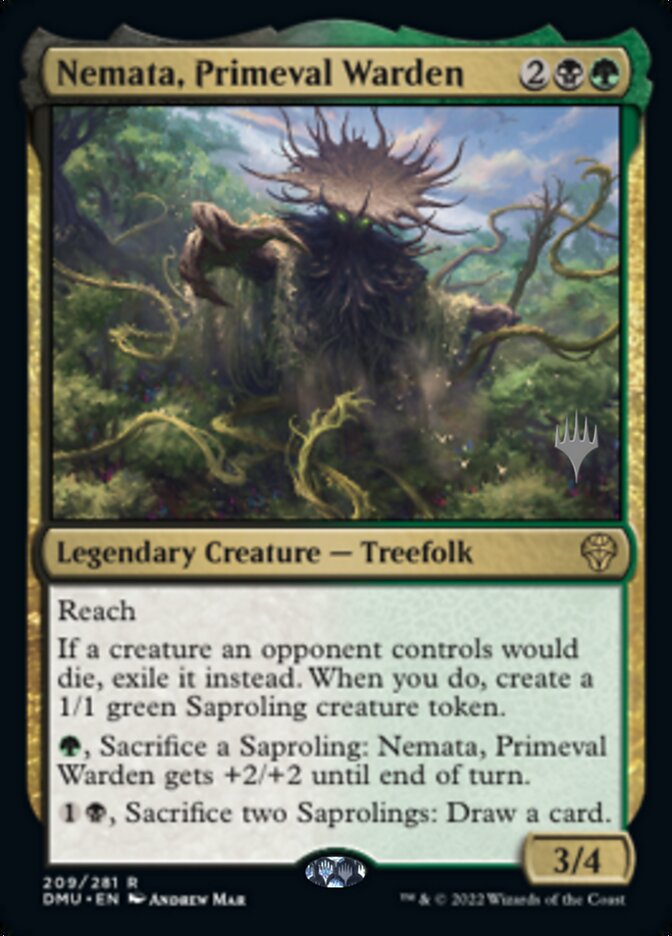 Nemata, Primeval Warden (Promo Pack) [Dominaria United Promos] | The CG Realm