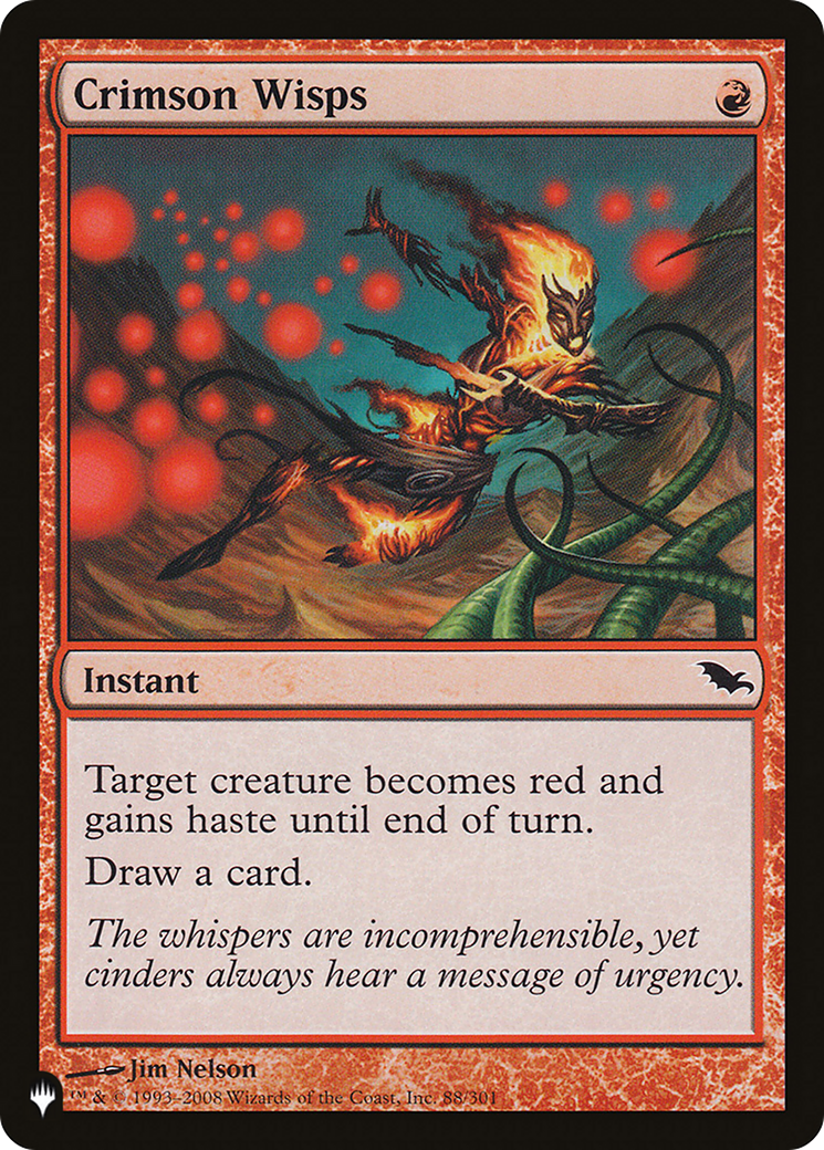 Crimson Wisps [The List Reprints] | The CG Realm