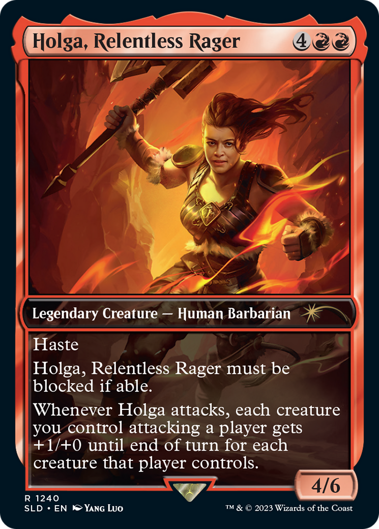 Holga, Relentless Rager [Secret Lair Drop Series] | The CG Realm