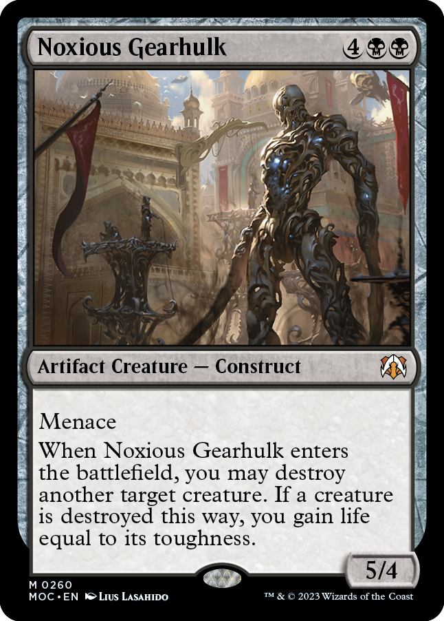 Noxious Gearhulk [March of the Machine Commander] | The CG Realm