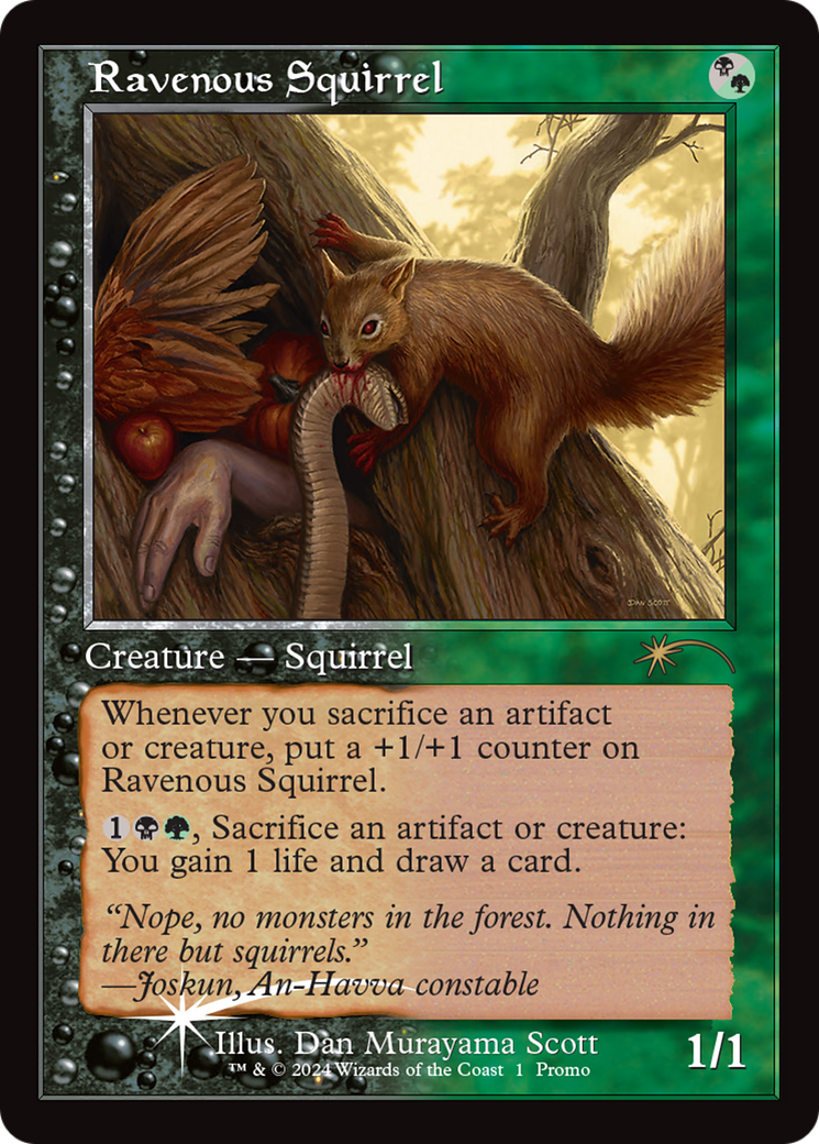 Ravenous Squirrel (Open House) [Wizards Play Network 2024] | The CG Realm