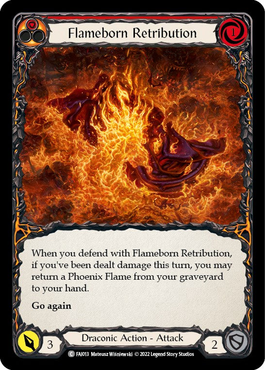 Flameborn Retribution [FAI013] (Uprising Fai Blitz Deck) | The CG Realm