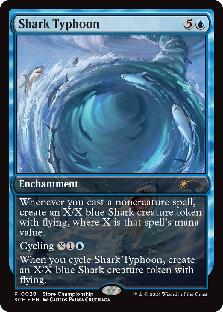 Shark Typhoon (Store Championship) [Bloomburrow Promos] | The CG Realm