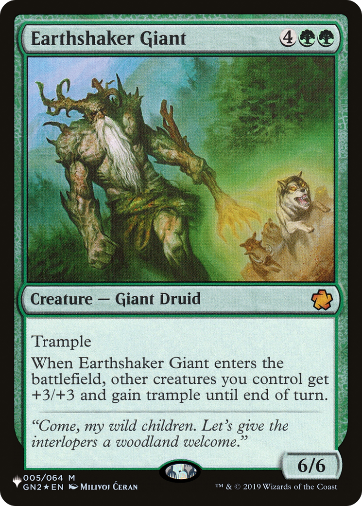 Earthshaker Giant [The List Reprints] | The CG Realm