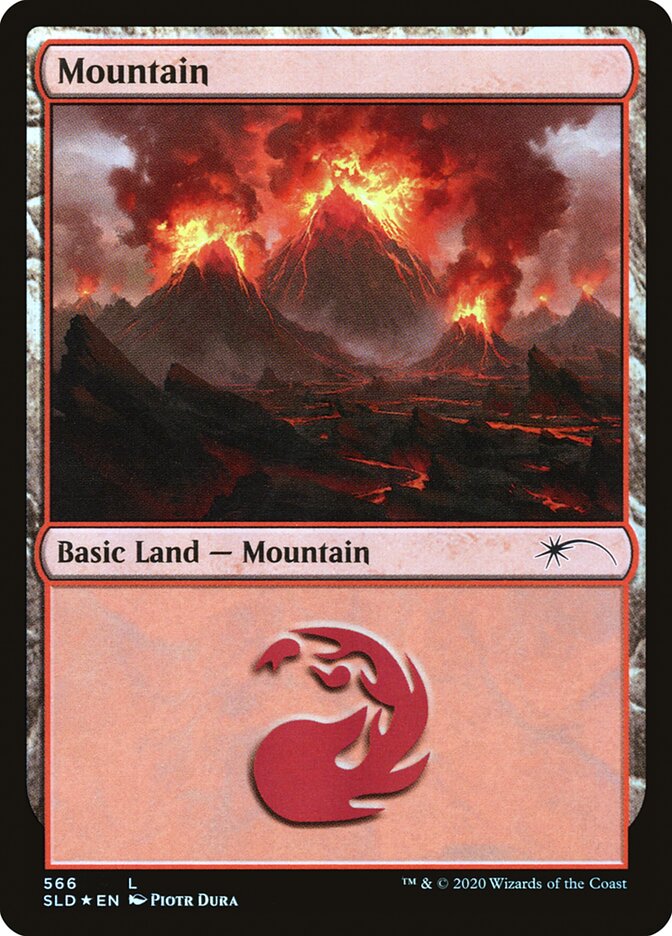 Mountain (Seismic) (566) [Secret Lair Drop Promos] | The CG Realm