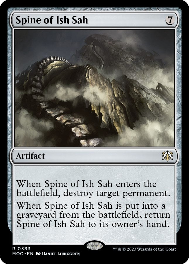 Spine of Ish Sah [March of the Machine Commander] | The CG Realm