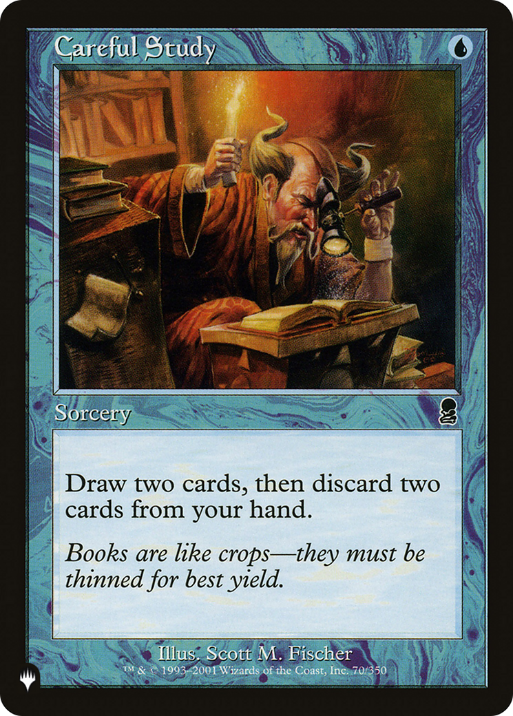 Careful Study [The List Reprints] | The CG Realm