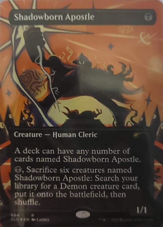 Shadowborn Apostle (Borderless) (684) [Secret Lair Drop Promos] | The CG Realm