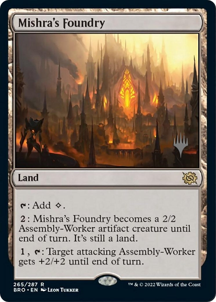 Mishra's Foundry (Promo Pack) [The Brothers' War Promos] | The CG Realm