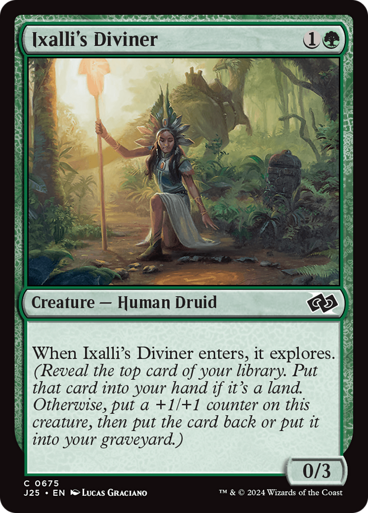 Ixalli's Diviner [Foundations Jumpstart] | The CG Realm