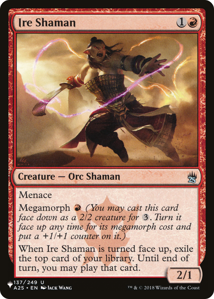 Ire Shaman [The List Reprints] | The CG Realm