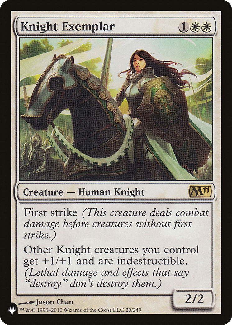 Knight Exemplar (Magic 2011) [The List] | The CG Realm