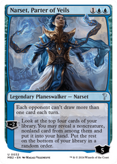 Narset, Parter of Veils (White Border) [Mystery Booster 2] | The CG Realm