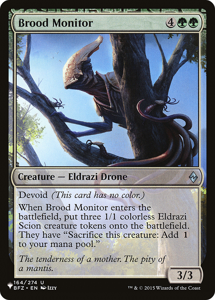 Brood Monitor [The List Reprints] | The CG Realm