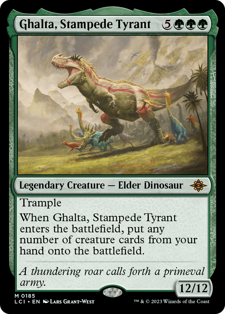 Ghalta, Stampede Tyrant [The Lost Caverns of Ixalan] | The CG Realm