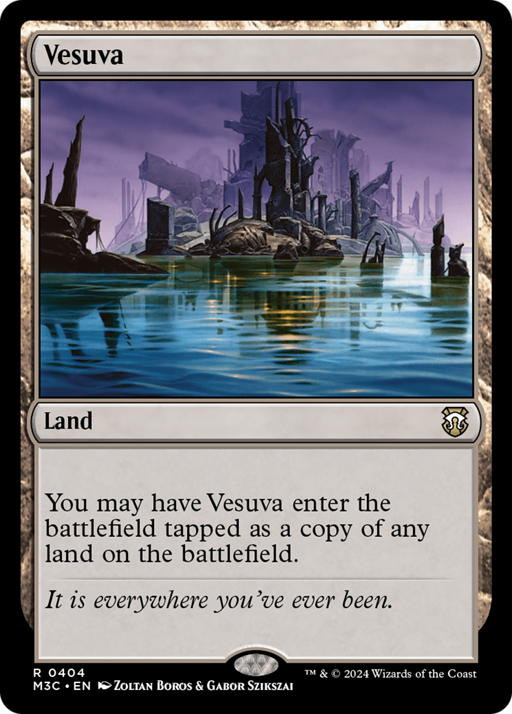 Vesuva (Ripple Foil) [Modern Horizons 3 Commander] | The CG Realm