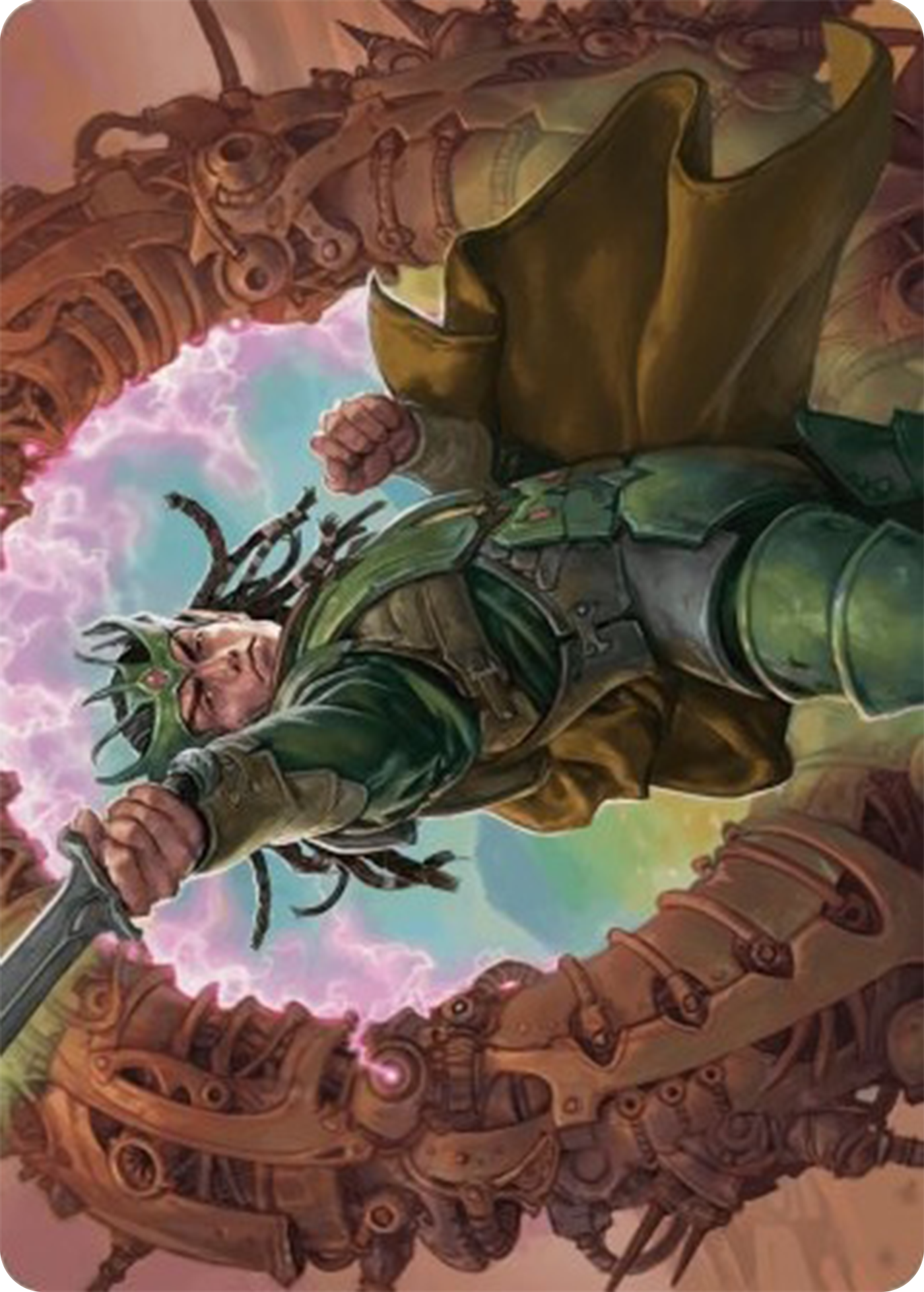 Eladamri, Korvecdal Art Card [Modern Horizons 3 Art Series] | The CG Realm