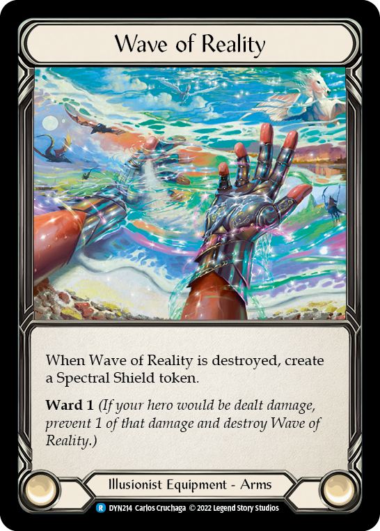 Wave of Reality [DYN214] (Dynasty)  Rainbow Foil | The CG Realm