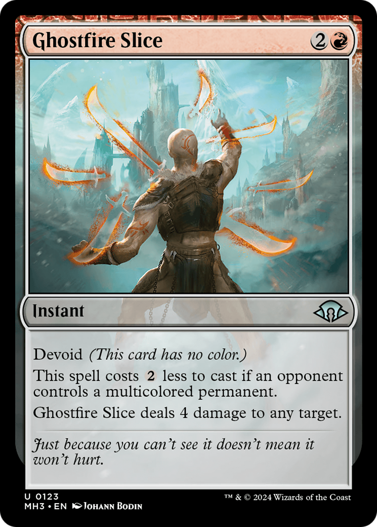 Ghostfire Slice [Modern Horizons 3] | The CG Realm